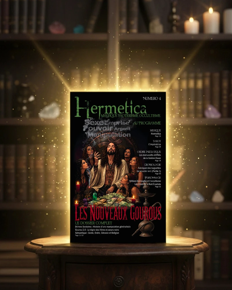 Couverture Hermetica #4 : Les Nouveaux Gourous